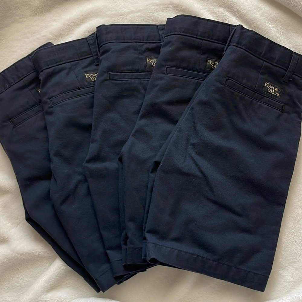 Boy’s Flynn O’Hara Uniform Shorts - Navy - 10R
